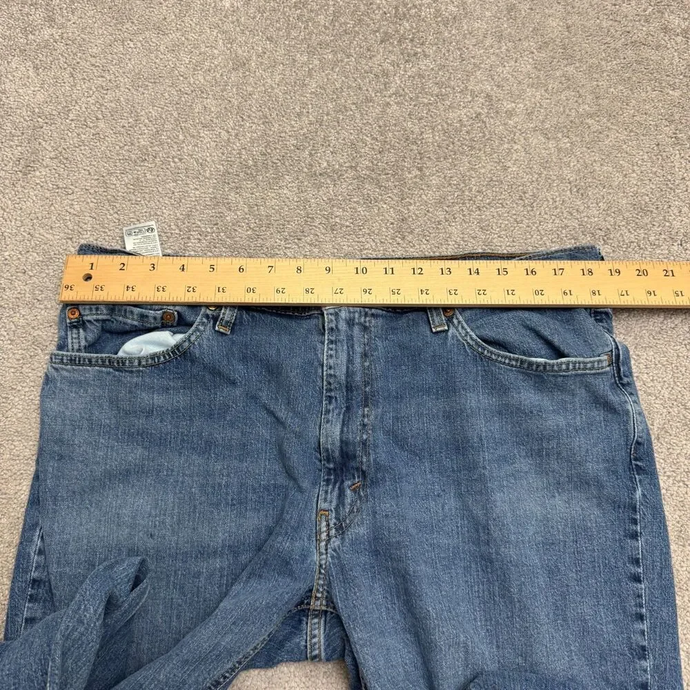 Levi's 541 Athletic Fit Tapered  Denim Jeans Mens 38x32 Blue Medium Wash Stretch